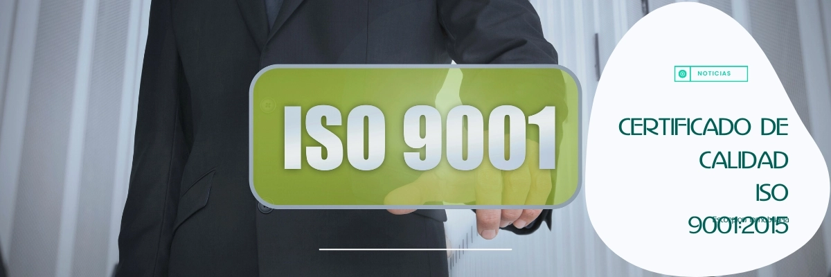 Certificado de Calidad ISO 9001:2015 - Escorpión Inmobiliaria - Torre en Conill